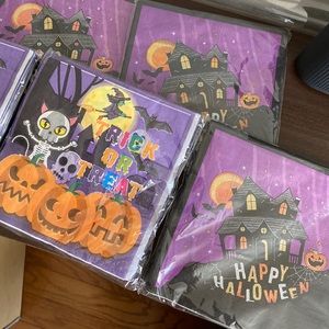 Halloween party paper napkins (20 pieces for a bag)